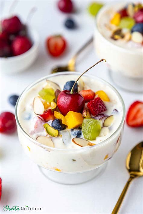 Indian Fruit Salad Recipe with Condensed Milk