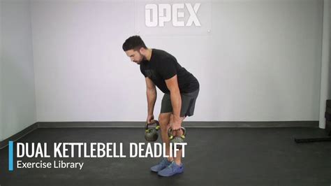 Dual Kettlebell Deadlift OPEX Exercise Library YouTube