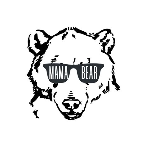 Mama Bear Digital Download Mama Bear Sunglasses Etsy