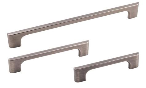 Brushed Pewter Finish Leyton Series Decorative Cabinet Hardware