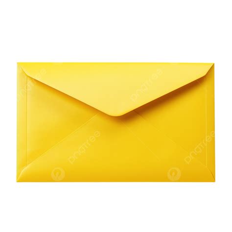 Envelope Message Yellow 3d Illustration 3d Rendering Isolated Png