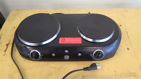 Ge Double Burner Electric Hot Plates 2pc