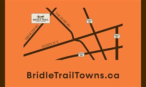 Bridle Trail Urban Towns Map Pre Construction Condos Investment