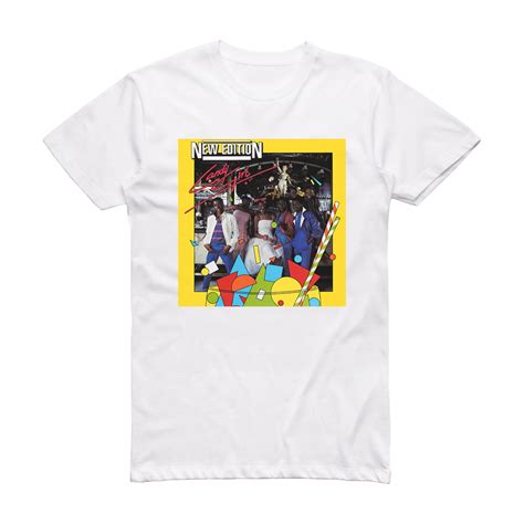 New Edition Candy Girl Album Cover T-Shirt White – ALBUM COVER T-SHIRTS