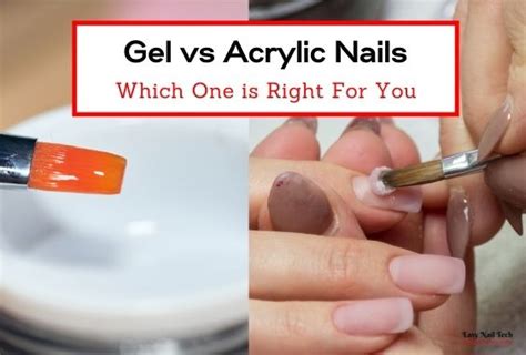 Gel Vs Acrylic Nails Which One Is Right For You Easy Nail Tech