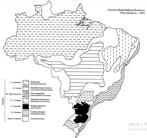 Geografia O Dom Nio Morfoclim Tico Mares De Morros Conex O Escola Sme