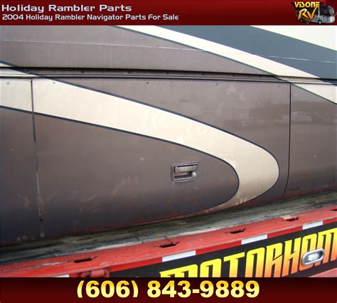 Rv Exterior Body Panels 2004 Holiday Rambler Navigator Parts For Sale Holiday Rambler Parts