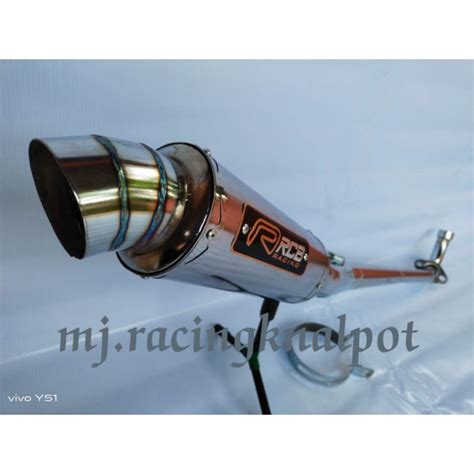 Jual Knalpot Racing RCB All Type Motor Bebek Supra Fit X Smash Vega