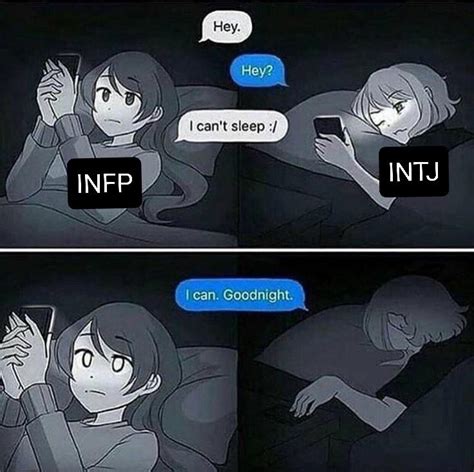 INFP x INTJ : r/mbtimemes