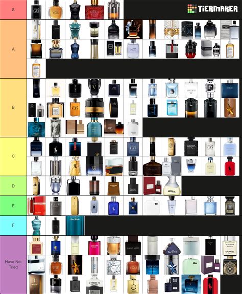 Rank Every Cologne Tier List (Community Rankings) - TierMaker