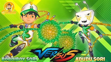 Boboiboy Vs Adudu Elemental Fanart YouTube