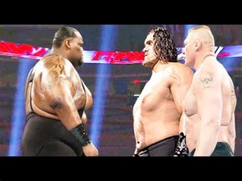 Big Daddy V Vs The Great Khali Brock Lesnar YouTube