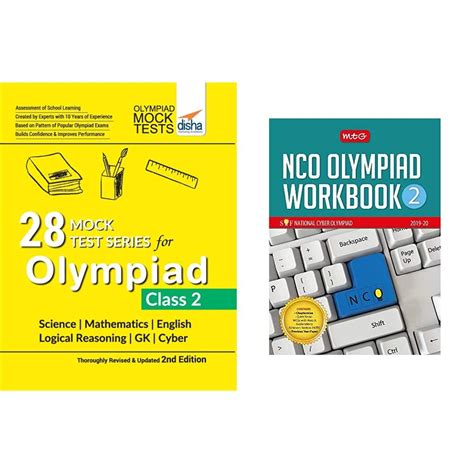 Buy 28 Mock Test Series For Olympiads Class 2 Science Mathematics