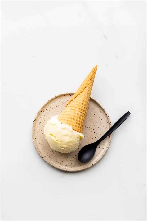 Lemon custard ice cream | The Bake School