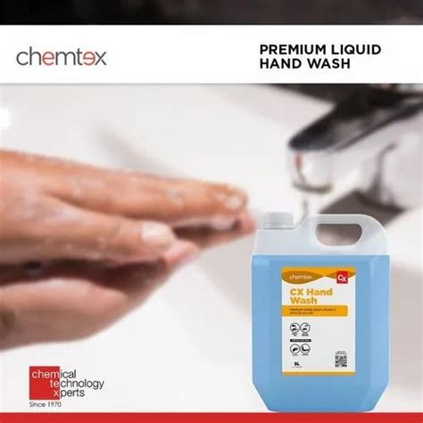 CX Premium Liquid Hand Wash Packaging Type Jar Packaging Size 5L At