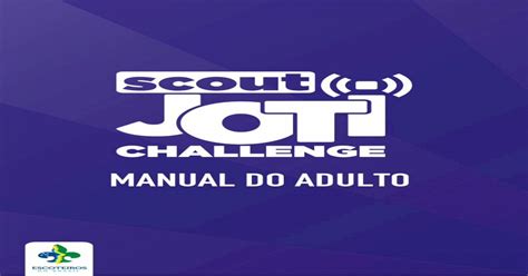 MANUAL DO ADULTO Escoteiros Quedo Bem Como Gestos Que Os Indique