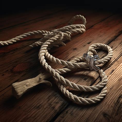 Premium AI Image | illustration of ultra realistic 4k image of a rope ...