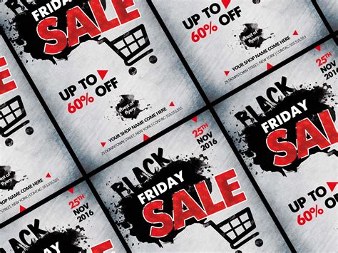 Black Friday Sale Flyer Template