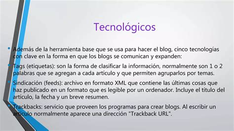 Importancia De Un Blog En La Educaci N Ppt Descarga Gratuita