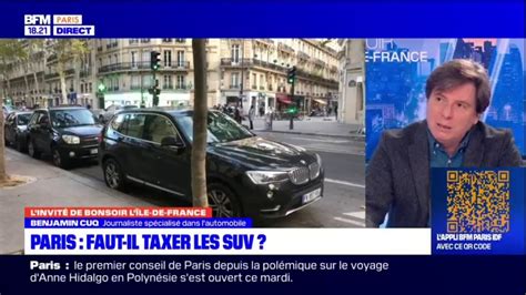 Paris La Votation Citoyenne Sur Les SUV Est Absurde Juge Un