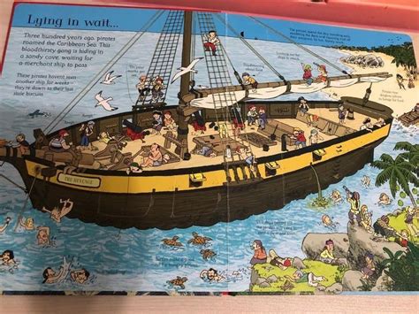 See Inside Pirate Ships Lift Flap Book Usborne 興趣及遊戲 書本 And 文具 小朋友書