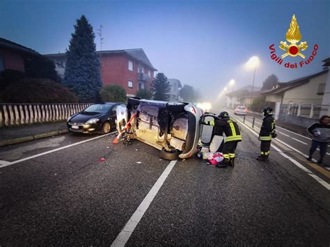 Mega Incidente A Vercelli Auto Coinvolte E Feriti Prima Vercelli