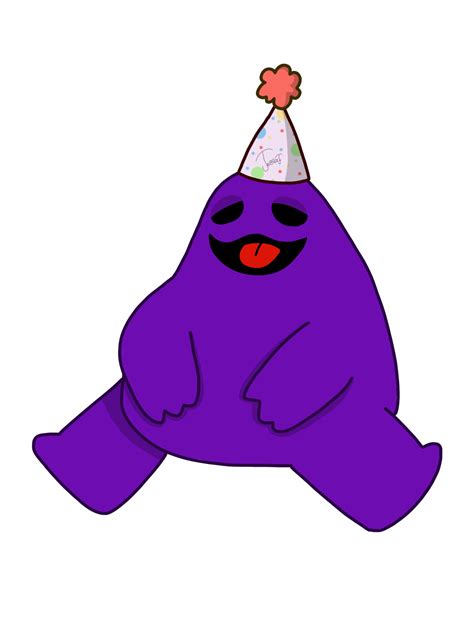 Happy very late birthday grimace by piepiepuppy360 on DeviantArt