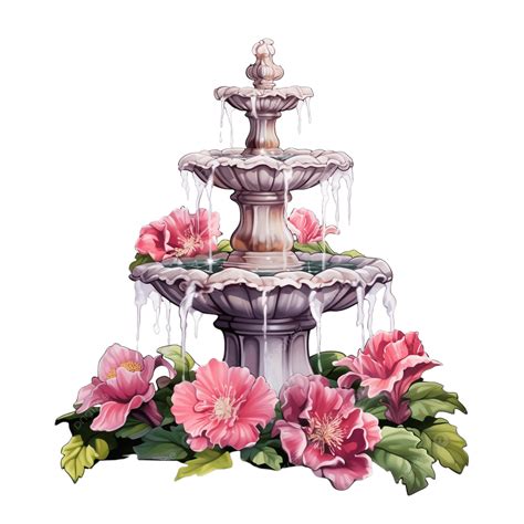 water fountain clip art 8
