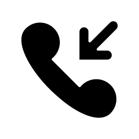 Premium Vector Vector Phone Icon On White Background