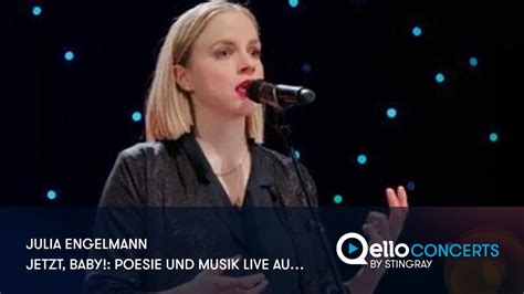 Julia Engelmann Jetzt Baby Poesie Und Musik Live Aus Dem