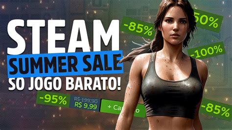 Jogos Para Pc Na Steam Summer Sale 2023 Por 10 Reais Promoções Insanas