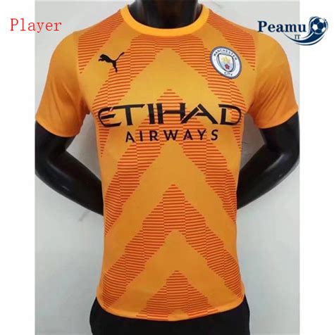 Maglia Calcio Player Manchester City Portiere Arancia P