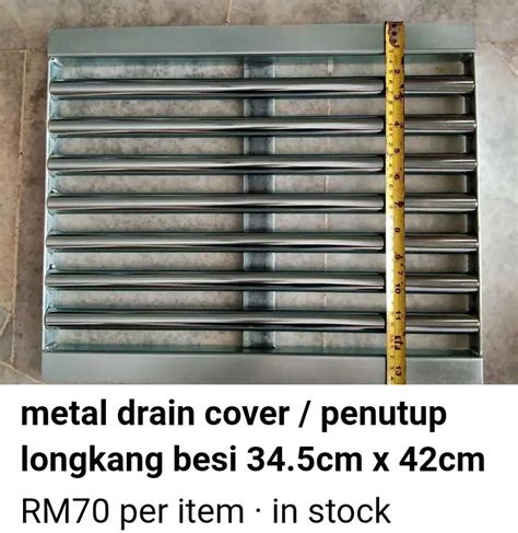 Metal Drain Cover Penutup Longkang Besi Everything Else Others On