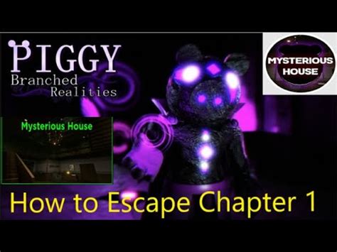 How To Escape Piggy Branched Realities Mysterious House Chapter In