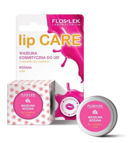 Floslek Lip Care wazelina kosmetyczna do ust różana 15 g Sklep