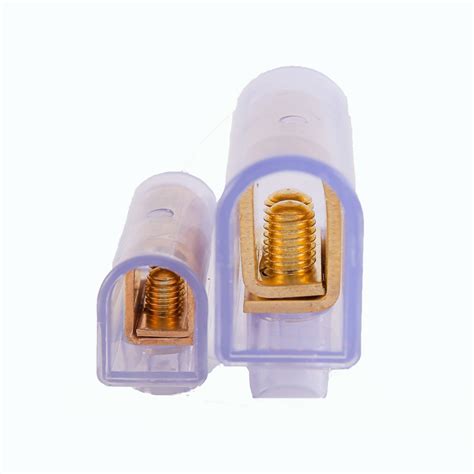 Insulated Screw Connectors Accommodate Up To 2X16mm2 Cables Insulated