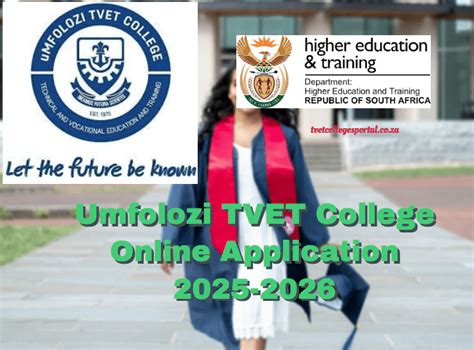 Umfolozi Tvet College Online Application Tvet Colleges