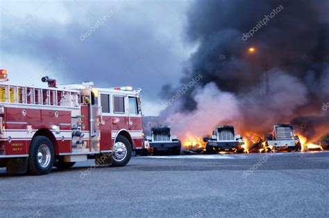 Truck Fire 3 Stock Photo By ©photojimdp 3085608