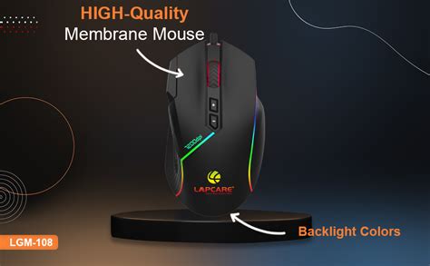 Amazon In Buy LAPCARE Champ LGM 108 Gaming Mouse 8 Buttons 6