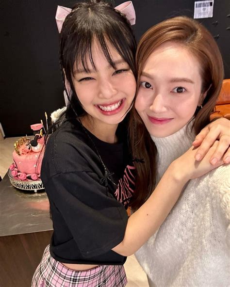 Jessica wishes BLACKPINK's Jennie a happy birthday with adorable ...