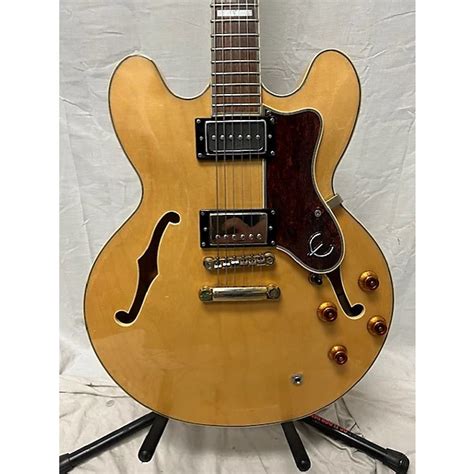 Used Epiphone Sheraton Ii Hollow Body Electric Guitar Natural Guitar Center