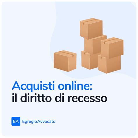 Acquisti Online Il Diritto Di Recesso Egregio Avvocato