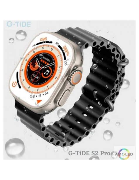 Reloj Inteligente Mobulaa Smartwatch Negro G Tide S Pro