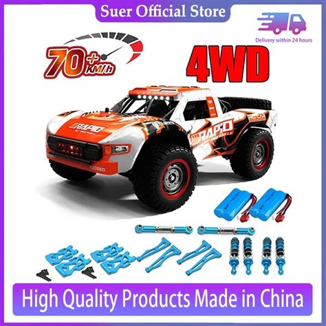 Q130 1 12 70KM H 4WD RC Car With Light Brushless Motor Remote Control