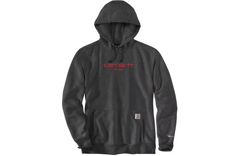 Shop Carhartt M Force Relaxed Fit Lightweight Logo Graphic Hoodie For Sale Online Clothing Sto