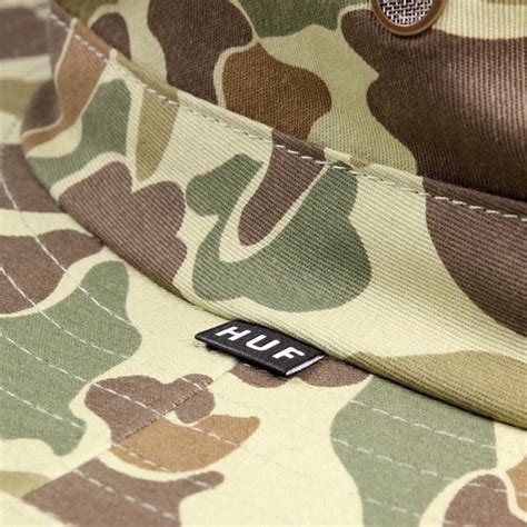 HUF DUCK CAMO JUNGLE HAT OLIVE HUF Caps