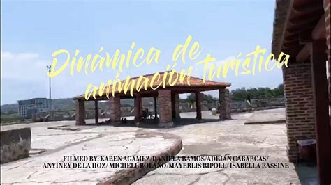 DINÁMICA DE ANIMACIÓN TURÍSTICA SOSTENIBLE YouTube