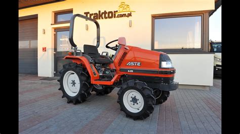 Kubota Aste A 175 4x4 17KM japoński mini traktorek ciągnik TRAKTOR