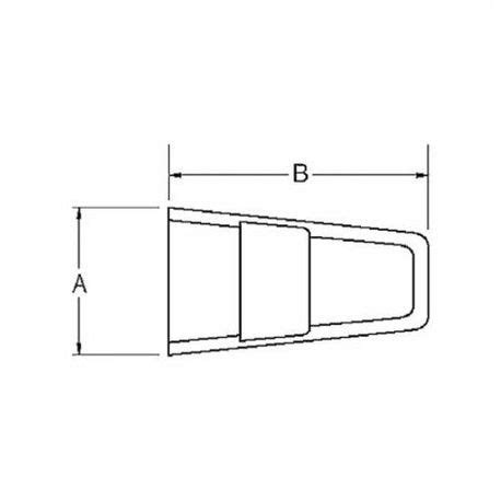 Sta-Kon® RC6 Insulated Wire Joint, 600 VAC, 18 to 12 AWG Wire, 0.95 in ...