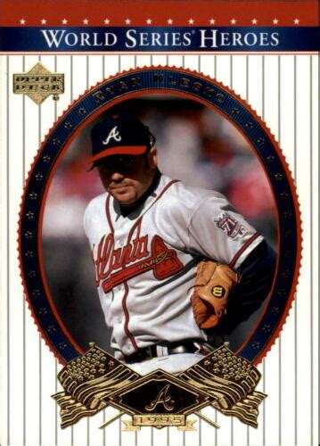 2002 Upper Deck World Series Heroes Atlanta Braves Baseball Card 18